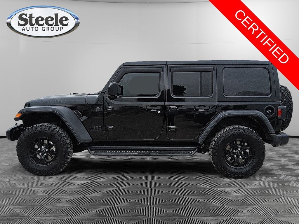 2025 Jeep Wrangler 4-Door Willys 4x4