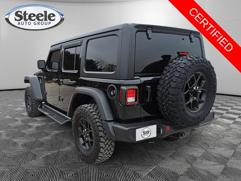 2025 Jeep Wrangler 4-Door Willys 4x4