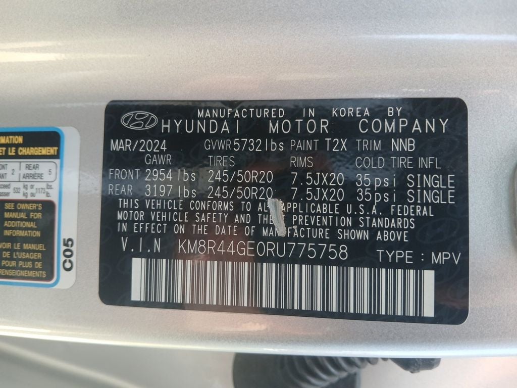 2024 Hyundai Palisade SEL 7 Passenger
