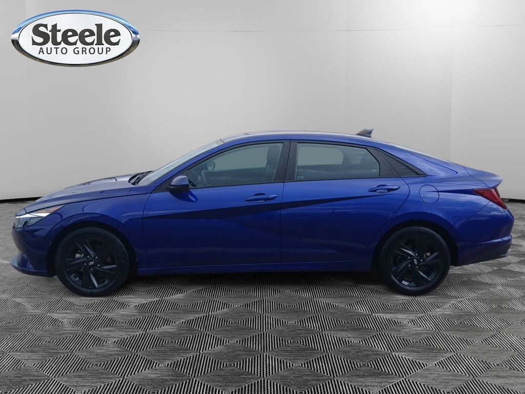 2022 Hyundai Elantra Hybrid Blue