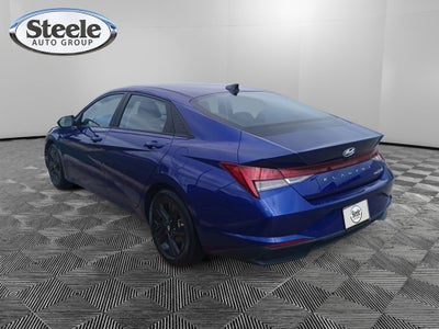 2022 Hyundai Elantra Hybrid Blue