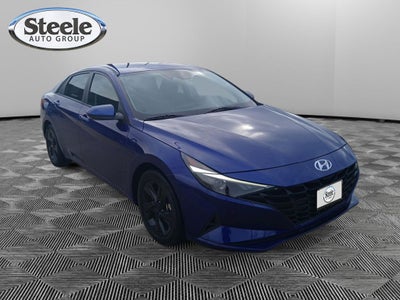 2022 Hyundai Elantra Hybrid Blue