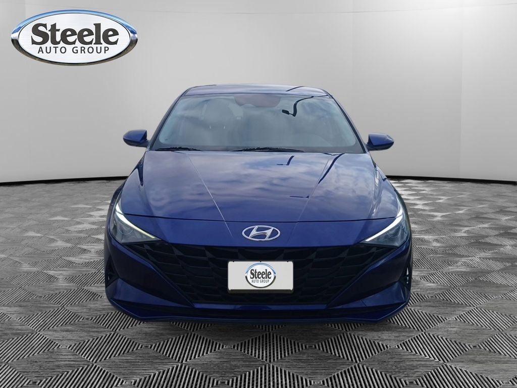 2022 Hyundai Elantra Hybrid Blue