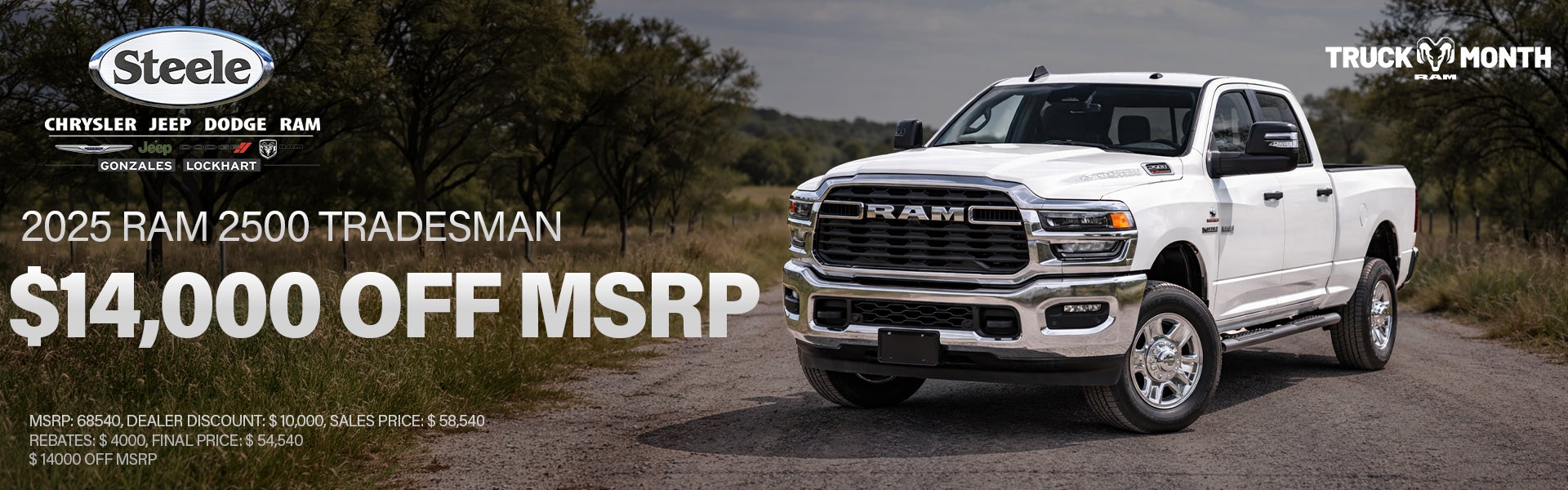 2025 Ram 2500 Tradesman