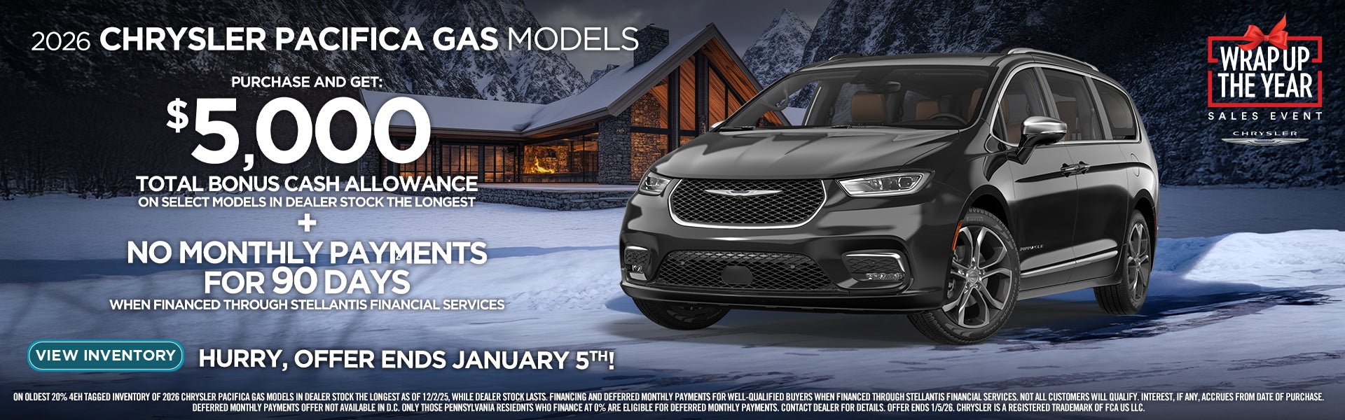 2026 CHRYSLER PACIFICA