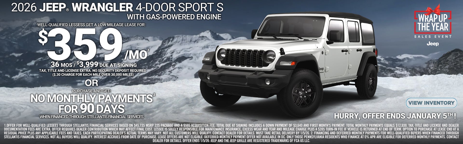 2026 JEEP WRANGLER