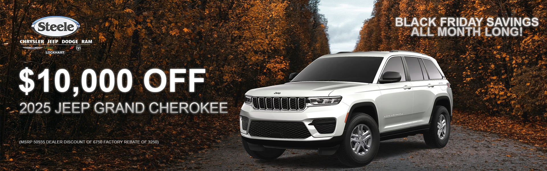 $10,000 of Grand Cherokee